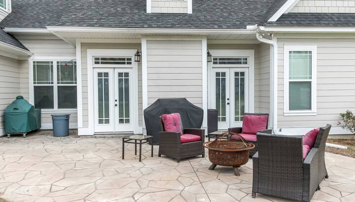 Create a Beautiful Stamped Concrete Patio in Roseville, California area!